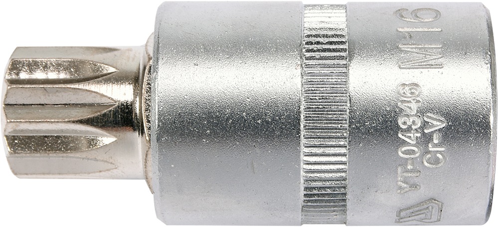 Nadstavec 1/2" bit viaczubý M16 55 mm – Obrázok 2