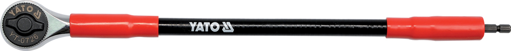 Račňa s flexibilnou rukoväťou 400mm 3/8" – Obrázok 2