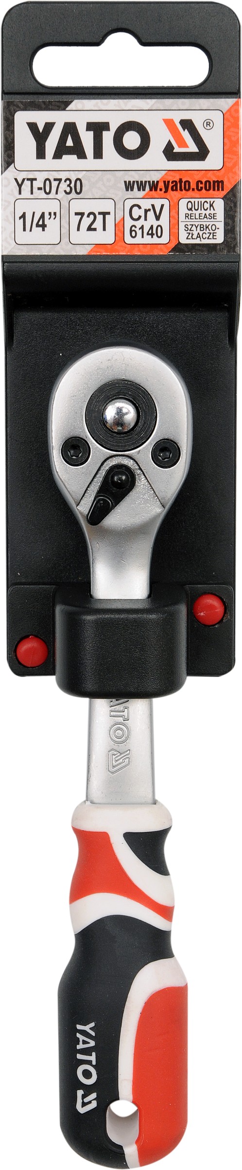 Račňa 1/4" 155 mm vyhnutá – Obrázok 2