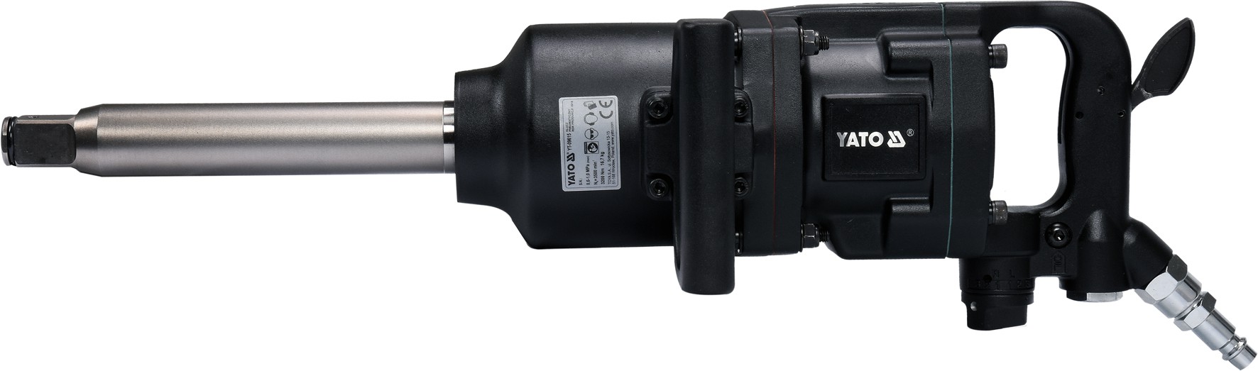 Rázový uťahovák pneumatický 1" 3200 Nm – Obrázok 2