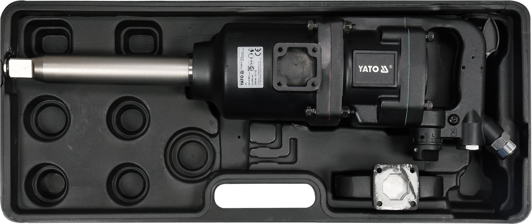 Rázový uťahovák pneumatický 1" 3200 Nm – Obrázok 4